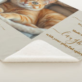 Foto van Pet Memorial Sherpa Blanket Sherpa Deken (3/4)