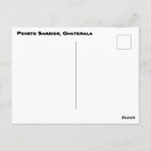  foto van Peurto Barrios Briefkaart (Achterkant)