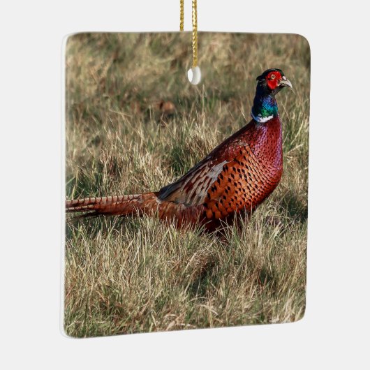 Foto van Pheasant Keramisch Ornament (Rechts)