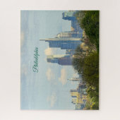 Foto van Philadelphia silhouet Legpuzzel (Verticaal)