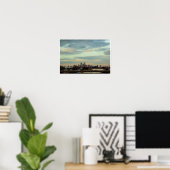 Foto van Philadelphia Silhouet Poster (Thuiskantoor)