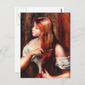 Foto van Pierre Renoir Briefkaart (Voorkant / Achterkant)