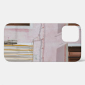 FOTO VAN PINKBOUW MET GEEL DEUR Case-Mate iPhone CASE (Achterkant (horizontaal))