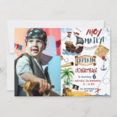 Foto van Pirate Birthday Party Kaart (Voorkant)
