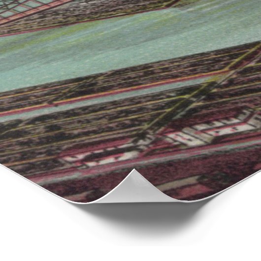  foto van Pittsburgh PA (1904) Poster (Hoek)