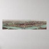  foto van Pittsburgh PA (1904) Poster (Voorkant)