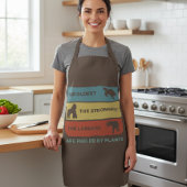 Foto van Planten Vegan Vegetarian Retro Schort