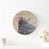 Foto van Plymouth Barred Rock Hen Grote Klok (Huis)