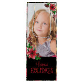 Foto van Poinsettia Family Wijn Cadeautas (Voorkant)