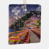 Foto van Positano Amalfi Coast Travel Souvenir Keramisch Ornament (Rechts)