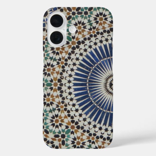 Foto van prachtige Marokkaanse mozaïek tegel Case-Mate iPhone Case (Achterkant)