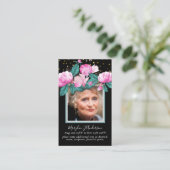 Foto van Prayer Kaarten Memorial Celebration of Li Visitekaartje (Staand voorkant)