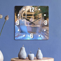 Foto van prinses sparkly gold & blue sprookjesbus