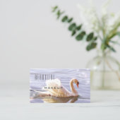 Foto van Professional Beauty Swan Makeup Visitekaartje (Staand voorkant)