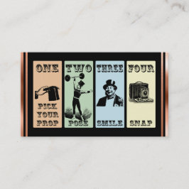 Foto van prop Sign Vintage Wedding Visitekaartje