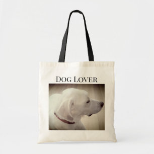 Foto van Proud Labrador Mix Dog Profile Tote Bag