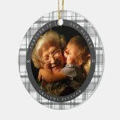 Foto van Pset Charcoal Memorial Two Keramisch Ornament (Links)