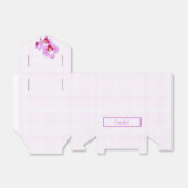 Foto van Radiant Orchid Closeup Bedankdoosjes (Uitgevouwen)