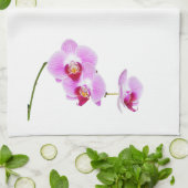 Foto van Radiant Orchid Closeup Theedoek (Gevouwen)