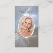 Foto van Rainbow Beach Memorial Prayer Kaart Contactkaartje (Voorkant)