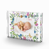 Foto van rand met wilde bloemen  (Rechts)