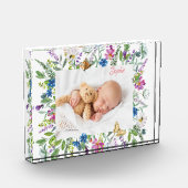 Foto van rand met wilde bloemen  (Links)