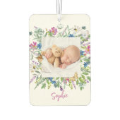 Foto van rand met wilde bloemen  luchtverfrisser (Achterkant)