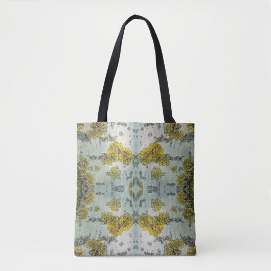 Foto van Real Aspen Tree Bark - Natural Amulet Tote Bag (Voorkant)