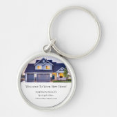Foto van Real Estate House Sleutelhanger (Voorkant)