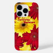 Foto van Red and Yellow Gerber Daisy Case-Mate iPhone Case (Achterkant)