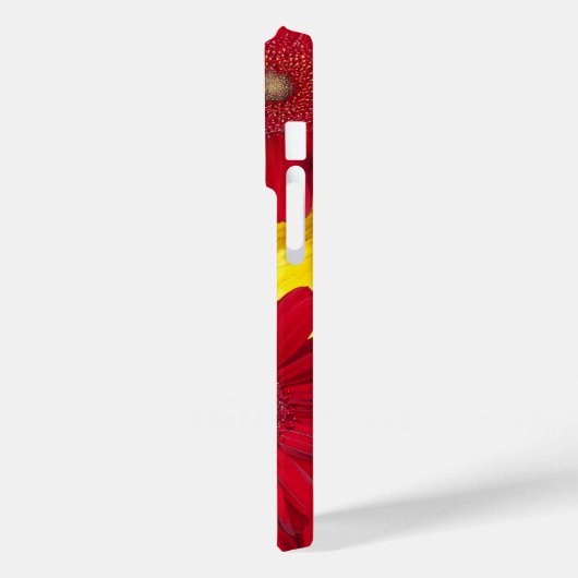 Foto van Red and Yellow Gerber Daisy Case-Mate iPhone Case (Achterkant / Links)