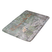 Foto van Red Brown Fox Badmat (Gekanteld)