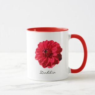 Foto van Red Dahlia Garden Mok