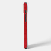 Foto van Red Linen Texture Case-Mate iPhone Case (Achterkant / Links)