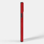 Foto van Red Linen Texture Case-Mate iPhone Case (Achterkant / Rechts)