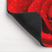 Foto van Red Rose Background Muismat (Hoek)