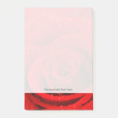 Foto van Red Rose Background Post-it® Notes (Voorkant)