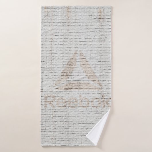 Foto van Reebok op de muur Badhanddoek (Badhanddoek)
