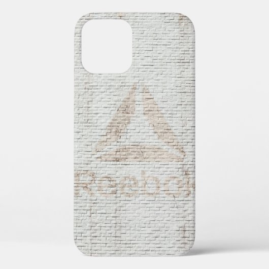 Foto van Reebok op de muur Case-Mate iPhone Case (Achterkant)