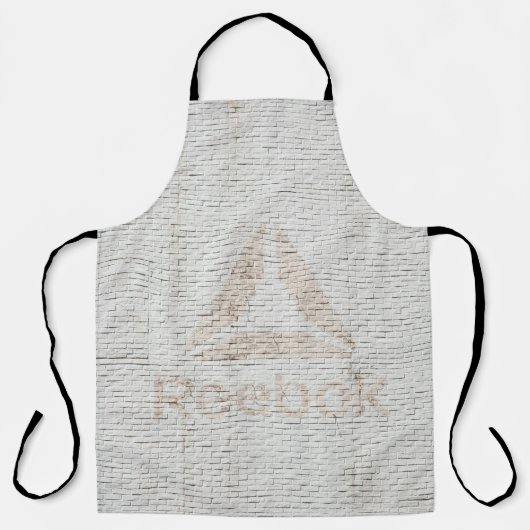 Foto van Reebok op de muur Schort (Voorkant)