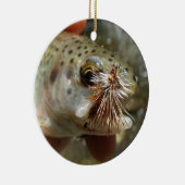 Foto van regenboogforel keramisch ornament (Rechts)