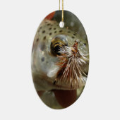 Foto van regenboogforel keramisch ornament (Rechts)