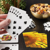 Foto van reuzengele mammolyse pokerkaarten (Insitu)