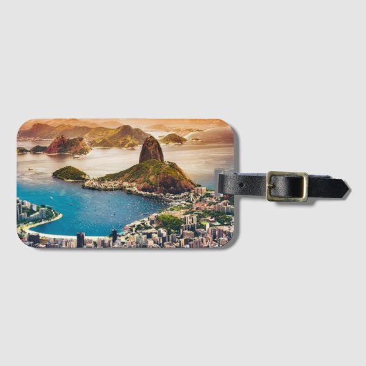 Foto van Rio de Janeiro Bagagelabel (Voorkant (horizontaal))