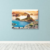 Foto van Rio de Janeiro Canvas Afdruk (Insitu (Houten vloer))