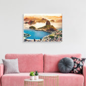 Foto van Rio de Janeiro Canvas Afdruk (Insitu (Woonkamer))