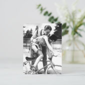 foto van  risque meisje briefkaart (Staand voorkant)