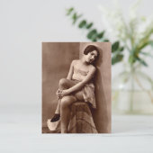 foto van  risque meisje briefkaart (Staand voorkant)