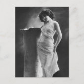 foto van  risque Victoriaans meisje Briefkaart (Voorkant)