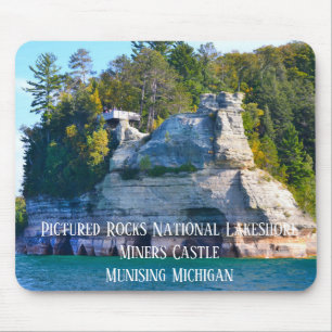 Foto van Rocks National Lakeshore Miners Castle Muismat